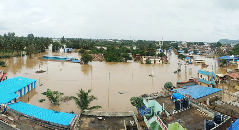ಮಹಾರಾಷ್ಟ್ರದಲ್ಲಿ ಭಾರೀ ಮಳೆ: ಜಲ ದಿಗ್ಬಂಧನದಲ್ಲಿ ಬೆಳಗಾವಿಯ ನೂರಾರು ಗ್ರಾಮಸ್ಥರು