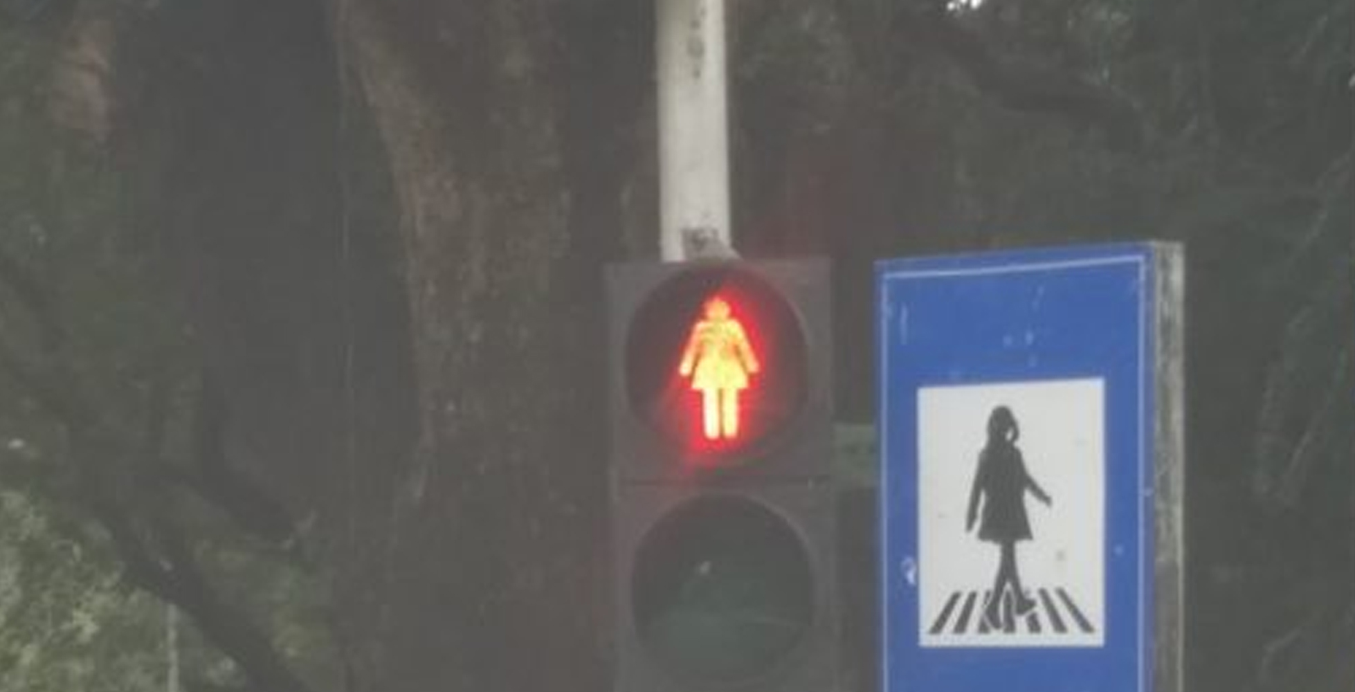 ಭಾರತದಲ್ಲಿ ಪ್ರಥಮ ಬಾರಿಗೆ ಟ್ರಾಫಿಕ್ ದೀಪಗಳಲ್ಲಿ ಮಹಿಳಾ ಪಾದಚಾರಿಗಳ ಚಿತ್ರ ಬಳಕೆ