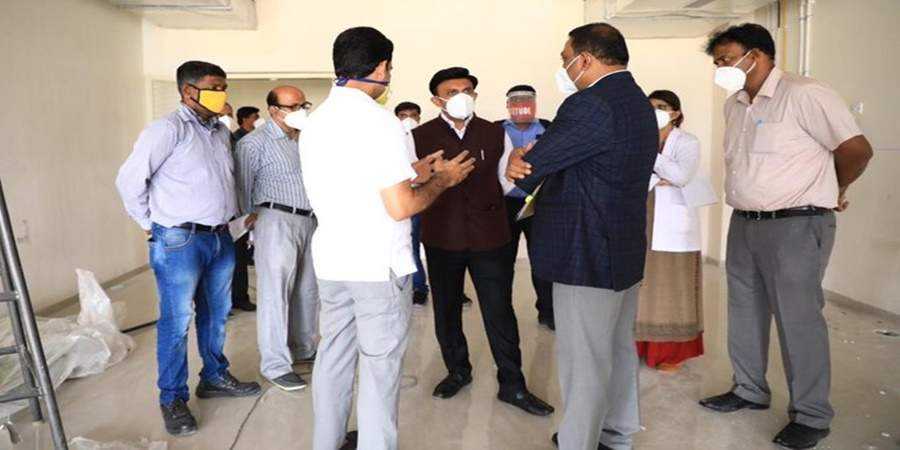 ಎರಡು ವಾರದೊಳಗೆ ಹೊಸ ಕೋವಿಡ್ ಆಸ್ಪತ್ರೆ:  ಸಚಿವ ಡಾ. ಕೆ.ಸುಧಾಕರ್