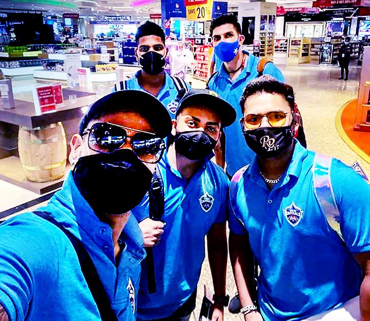 ಯುಎಇಗೆ ಆಗಮಿಸಿದ ಡೆಲ್ಲಿ ಕ್ಯಾಪಿಟಲ್ಸ್, ಸನ್‌ರೈಸರ್ಸ್ ಹೈದರಾಬಾದ್