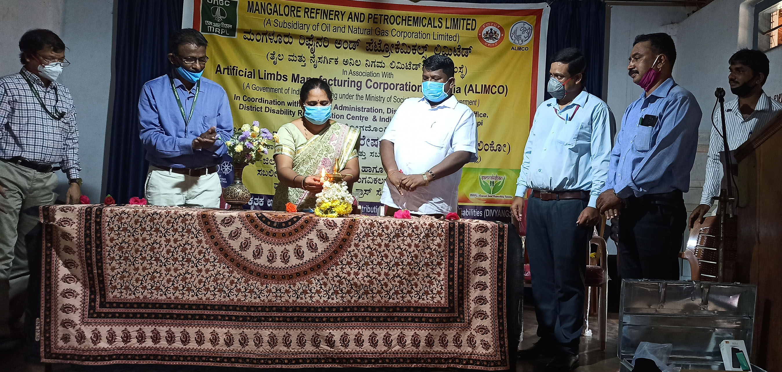 ಉಡುಪಿ: ಅಂಗವಿಕಲರಿಗೆ ವಿವಿಧ ಸಾಧನ ಸಲಕರಣೆ ವಿತರಣೆ