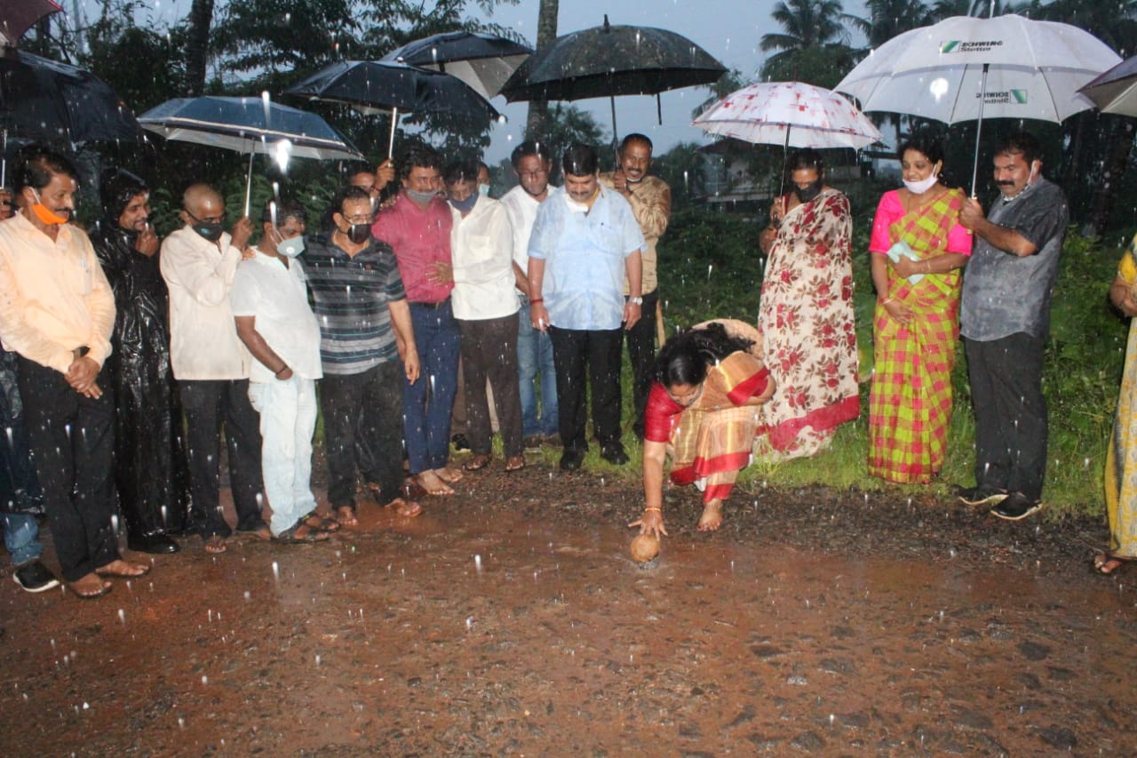 ಜಪ್ಪಿನಮೊಗರು ಕಟ್ಟಪುಣಿ ರಸ್ತೆ ಅಭಿವೃದ್ಧಿಗೆ ಚಾಲನೆ