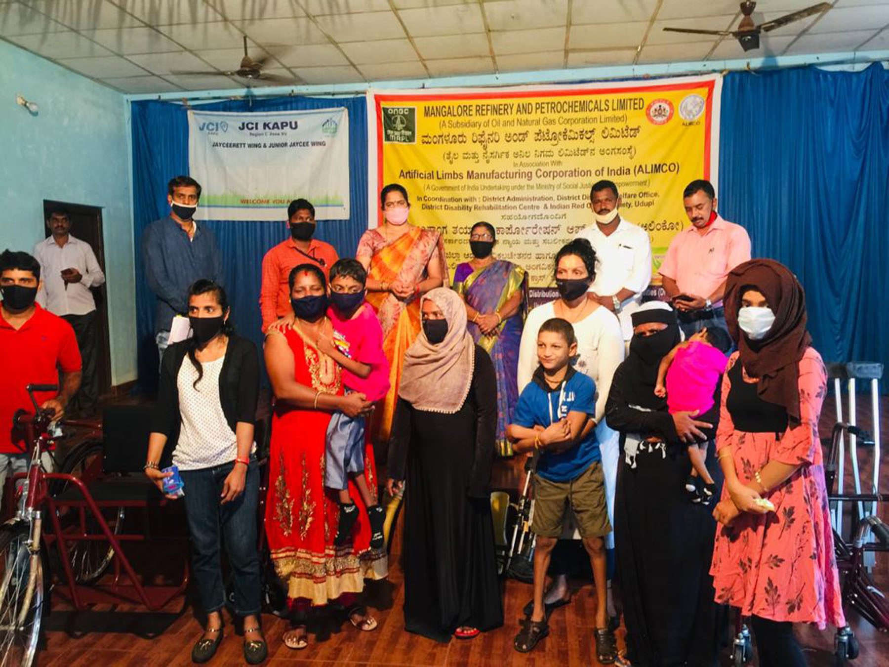 ಕಾಪು: ದಿವ್ಯಾಂಗ ವ್ಯಕ್ತಿಗಳಿಗೆ ಕೃತಕ ಅವಯವ ಉಪಕರಣಗಳ ವಿತರಣೆ