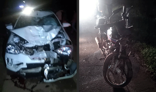 ನರಿಮೊಗರು: ಕಾರು-ಬೈಕ್ ಮುಖಾಮುಖಿ ಢಿಕ್ಕಿ; ಇಬ್ಬರು ಯುವಕರು ಮೃತ್ಯು