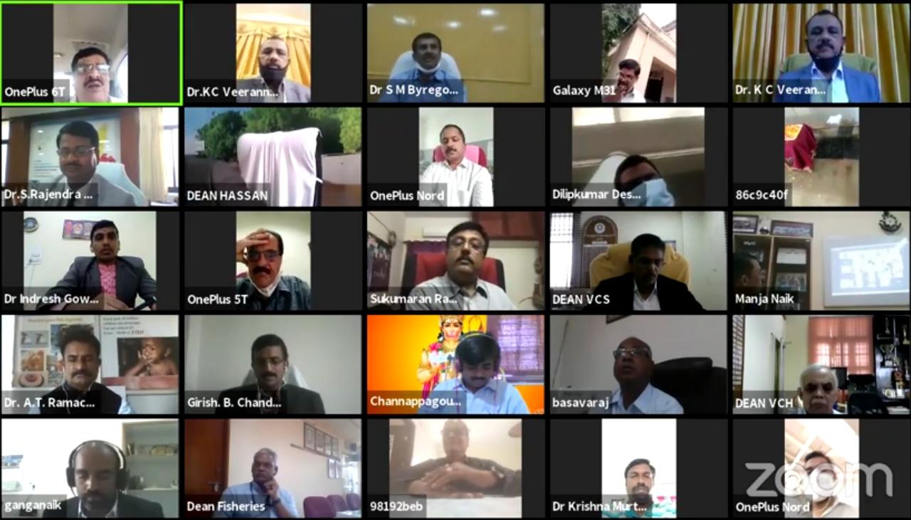 ಮೀನುಗಾರಿಕಾ ವಿವಿ: ರಾಷ್ಟ್ರೀಯ ವಿಚಾರ ಮಂಡನೆಯ ಮೊದಲ ವೆಬಿನಾರ್