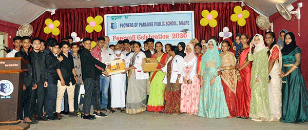 ಫ್ಲವರ್ಸ್ ಆಫ್ ಪ್ಯಾರಡೈಸ್ ಸ್ಕೂಲ್: 10ನೇ ತರಗತಿ ವಿದ್ಯಾರ್ಥಿಗಳಿಗೆ ಬೀಳ್ಕೊಡುಗೆ