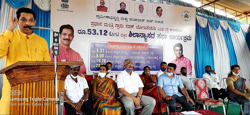 ಬೆಳ್ತಂಗಡಿ: ವಿವಿಧ ಕಾಮಗಾರಿಗಳಿಗೆ ಶಂಕುಸ್ಥಾಪನೆ