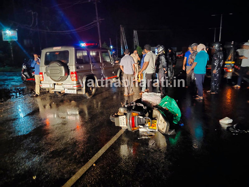 ತಲ್ಲೂರು ಬಳಿ ರಸ್ತೆ ಅಪಘಾತ: ಬೈಕ್ ಸವಾರ ಮೃತ್ಯು