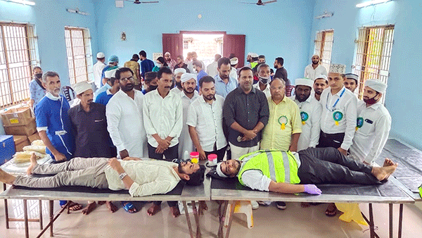 ಎಸ್ಸೆಸ್ಸೆಫ್ ಕೊಣಾಜೆ ಸೆಕ್ಟರ್ ನಿಂದ ವೈದ್ಯಕೀಯ ತಪಾಸಣೆ, ರಕ್ತದಾನ ಶಿಬಿರ