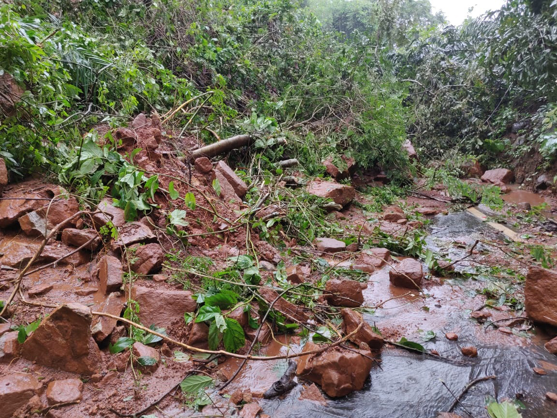 ಕಳಸ: ಮತ್ತೆ ಮಳೆಯಾರ್ಭಟ