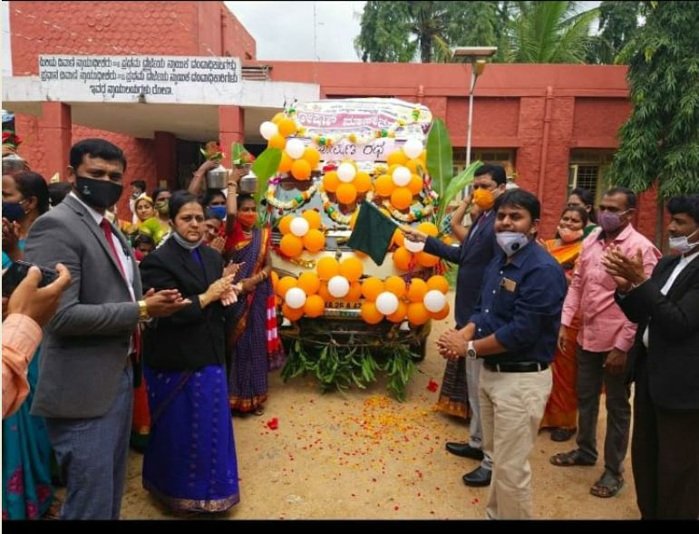 ರಾಷ್ಟ್ರೀಯ ಪೋಷಣ್ ಮಾಸಾಚರಣೆ: ಪೋಷಣ್ ರಥಯಾತ್ರೆಗೆ ಚಾಲನೆ