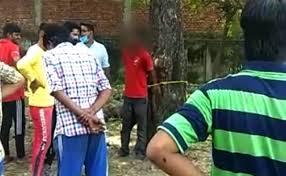 ಉತ್ತರಪ್ರದೇಶ: ಕಳ್ಳತನದ ಶಂಕೆಯಲ್ಲಿ ಯುವಕನನ್ನು ಮರಕ್ಕೆ ಕಟ್ಟಿಹಾಕಿ ಥಳಿಸಿ ಕೊಂದರು ಉತ್ತರಪ್ರದೇಶ: ಕಳ್ಳತನದ ಶಂಕೆಯಲ್ಲಿ ಯುವಕನನ್ನು ಮರಕ್ಕೆ ಕಟ್ಟಿಹಾಕಿ ಥಳಿಸಿ ಕೊಂದರು