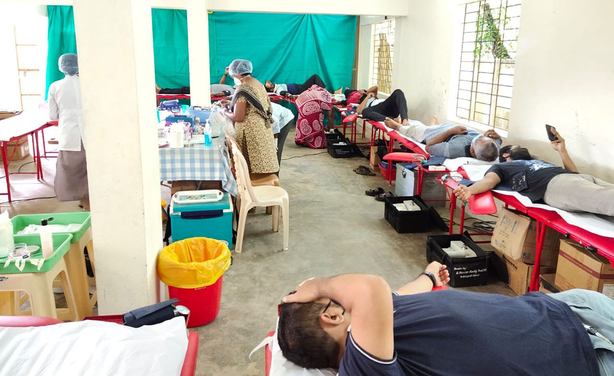 ಸಿಎಫ್‌ಐಯಿಂದ ರಕ್ತದಾನ ಶಿಬಿರ