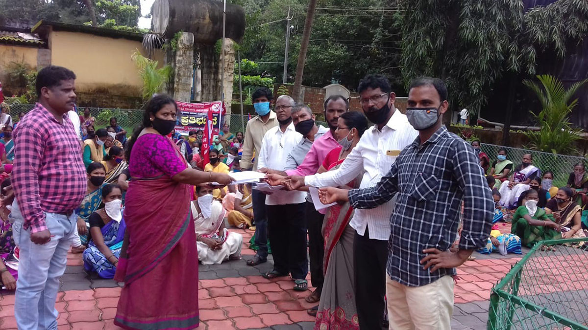 ಬೈಂದೂರು: ಬೇಡಿಕೆಗಳ ಈಡೇರಿಕೆಗೆ ಒತ್ತಾಯಿಸಿ ಪ್ರತಿಭಟನೆ