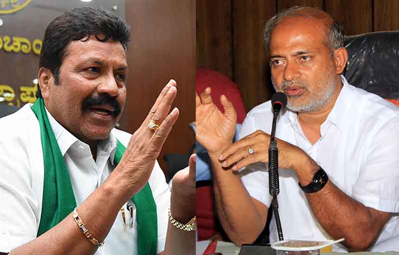 ಕೃಷಿ ಸಚಿವ ಬಿ.ಸಿ.ಪಾಟೀಲ್ ನಿಜವಾದ ಉಸರವಳ್ಳಿ: ಮಾಜಿ ಸಚಿವ ಸಾ.ರಾ.ಮಹೇಶ್