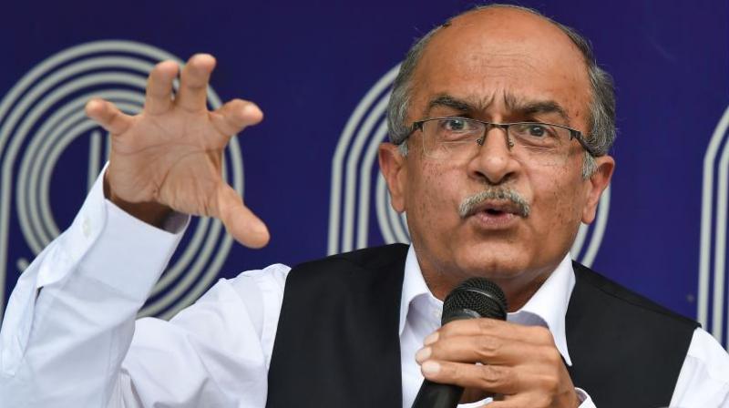 ದೇಶದಲ್ಲಿ ಸಂಸ್ಕೃತಿ, ಪ್ರಜಾಪ್ರಭುತ್ವಕ್ಕೆ ದೊಡ್ಡ ಗಂಡಾಂತರ: ಪ್ರಶಾಂತ್ ಭೂಷಣ್