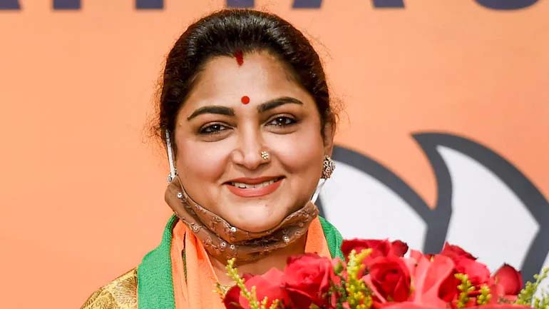 ‘ಮಾನಸಿಕ ಅಸ್ವಸ್ಥ’ ಹೇಳಿಕೆಗೆ ಕ್ಷಮೆ ಯಾಚಿಸಿದ ಖುಷ್ಬೂ