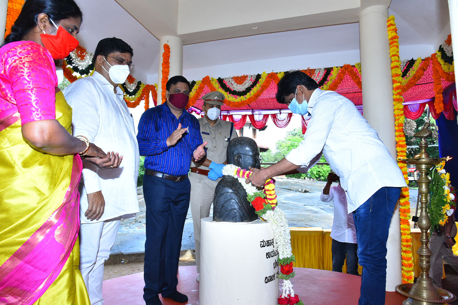 ಗಾಂಧೀ ಚಿಂತನೆಯನ್ನು ಯುವಜನತೆ ಅಳವಡಿಸಿಕೊಳ್ಳಿ: ಉಡುಪಿ ಡಿಸಿ ಜಿ.ಜಗದೀಶ್