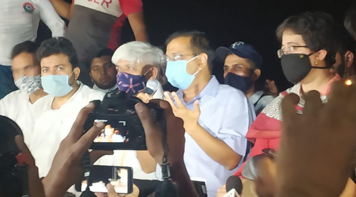 ಜಂತರ್ ಮಂತರ್‌ನಲ್ಲಿ ನಡೆಯುತ್ತಿರುವ ಪ್ರತಿಭಟನೆಗೆ ದಿಲ್ಲಿ ಸಿಎಂ ಕೇಜ್ರಿವಾಲ್ ಸಾಥ್