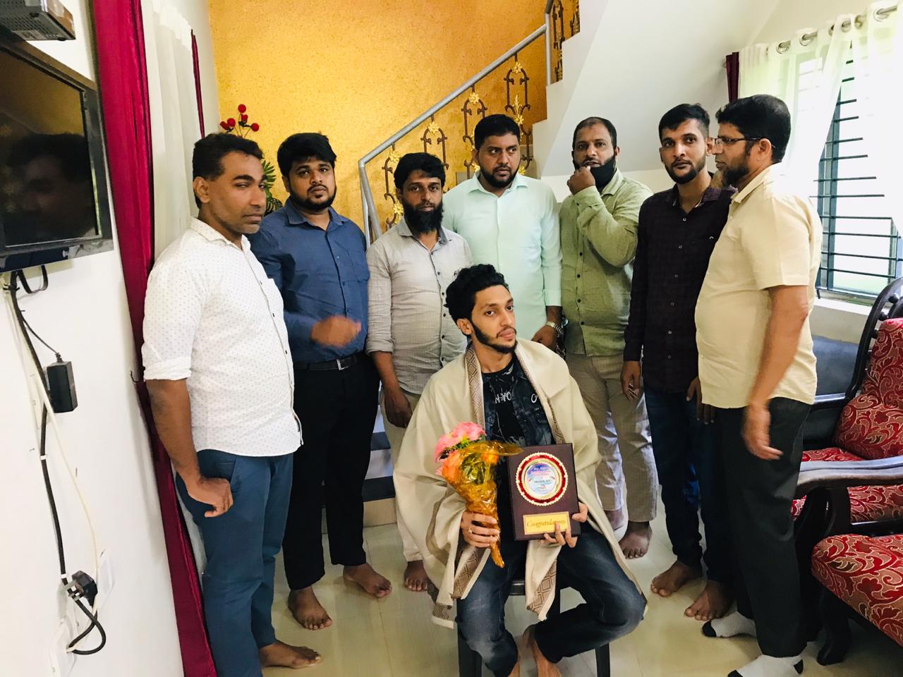 ಮೂಡಬಿದ್ರೆ ; ದುಬೈ ಕಾರ್ ರೇಸ್ ನಲ್ಲಿ ಭಾರತಕ್ಕೆ ಪ್ರಶಸ್ತಿ : ಶುಹೈಬ್ ಅಲಿಗೆ ಎಸ್.ಡಿ.ಪಿ.ಐ. ಸನ್ಮಾನ