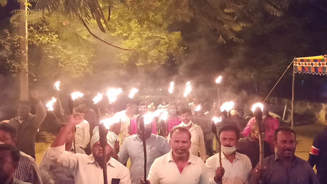 ಮೈಸೂರು: ಐದನೇ ದಿನಕ್ಕೆ ಕಾಲಿಟ್ಟ ದಸಂಸ ಅನಿರ್ಧಿಷ್ಟಾವಧಿ ಪ್ರತಿಭಟನೆ