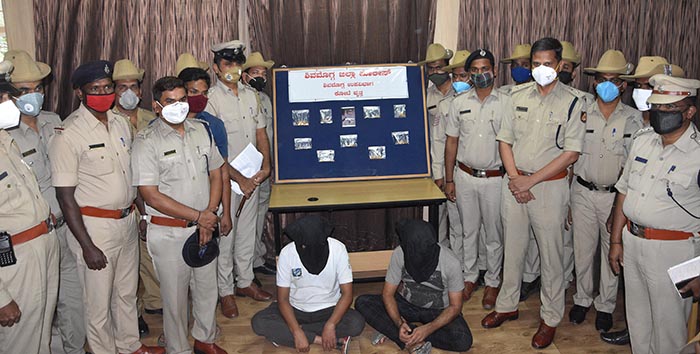 ಸರಗಳ್ಳತನ, ದರೋಡೆ ಪ್ರಕರಣ: ಆರು ಅಂತರಾಜ್ಯ ಕಳ್ಳರ ಬಂಧನ