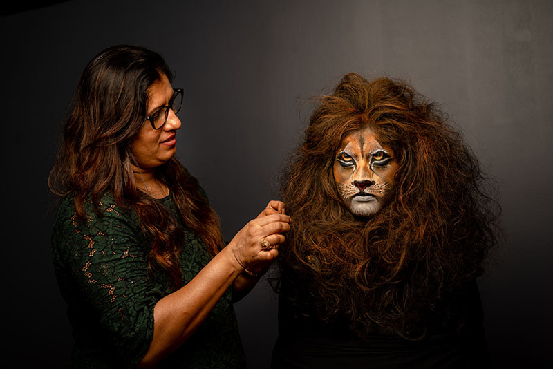 ಯುವತಿ ಮೊಗದಲ್ಲಿ ಮೂಡಿದ ಸಿಂಹ ! : ಸೌಂದರ್ಯ ಕಲಾವಿದೆ ಚೇತನಾ ಕೈಚಳಕಕ್ಕೆ ವ್ಯಾಪಕ ಶ್ಲಾಘನೆ