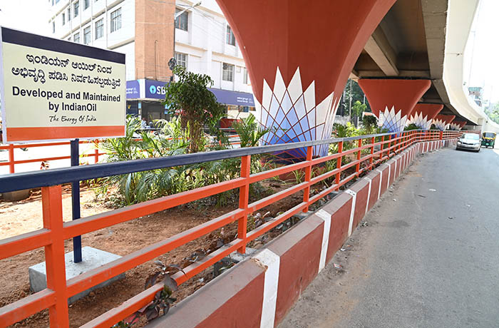 ಕಸ ಸುರಿಯುವ ಪ್ರದೇಶವನ್ನು ಉದ್ಯಾನವಾಗಿ ಪರಿವರ್ತಿಸಿದ ಇಂಡಿಯನ್ ಆಯಿಲ್