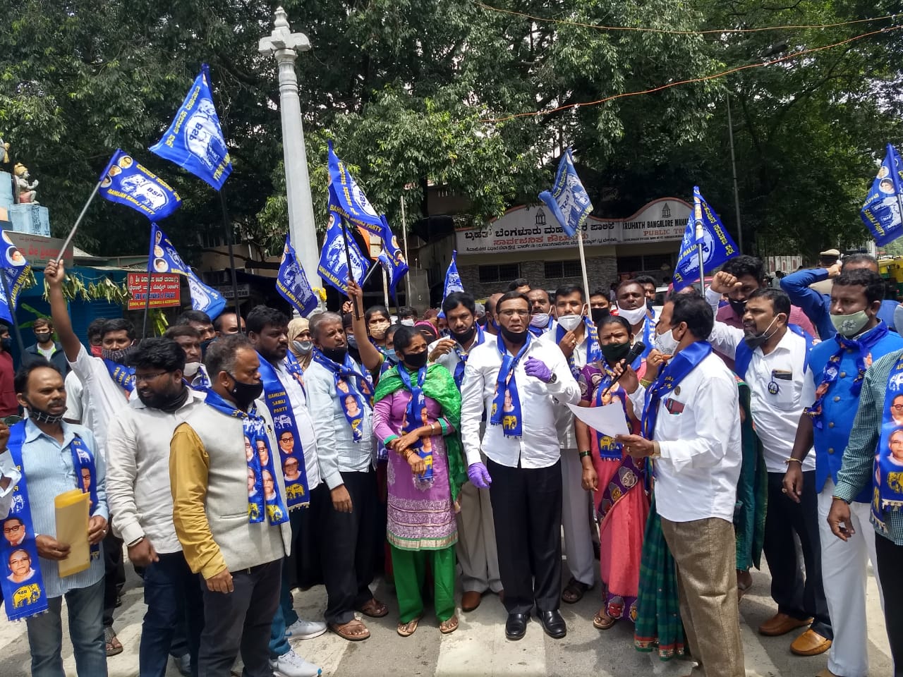 ದಲಿತ ಯುವತಿಯ ಅತ್ಯಾಚಾರ, ಕೊಲೆ ಪ್ರಕರಣ: ಆದಿತ್ಯನಾಥ್ ಸರಕಾರ ವಜಾಕ್ಕೆ ಬಿಎಸ್ಪಿ ಪಟ್ಟು