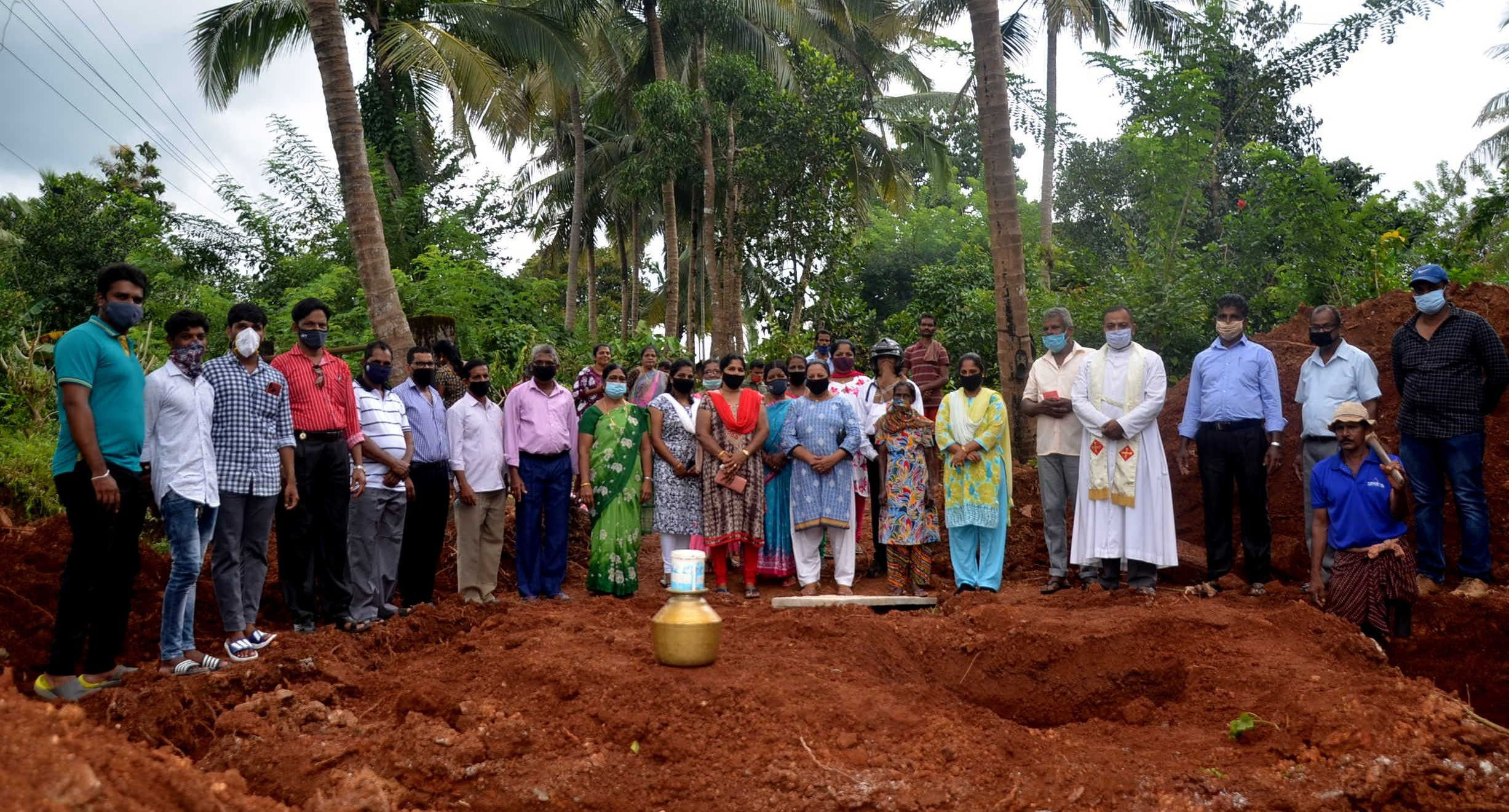ಉಡುಪಿ: ವಸತಿರಹಿತ ಕುಟುಂಬಕ್ಕೆ ಮನೆ ನಿರ್ಮಿಸಲು ಶಿಲಾನ್ಯಾಸ