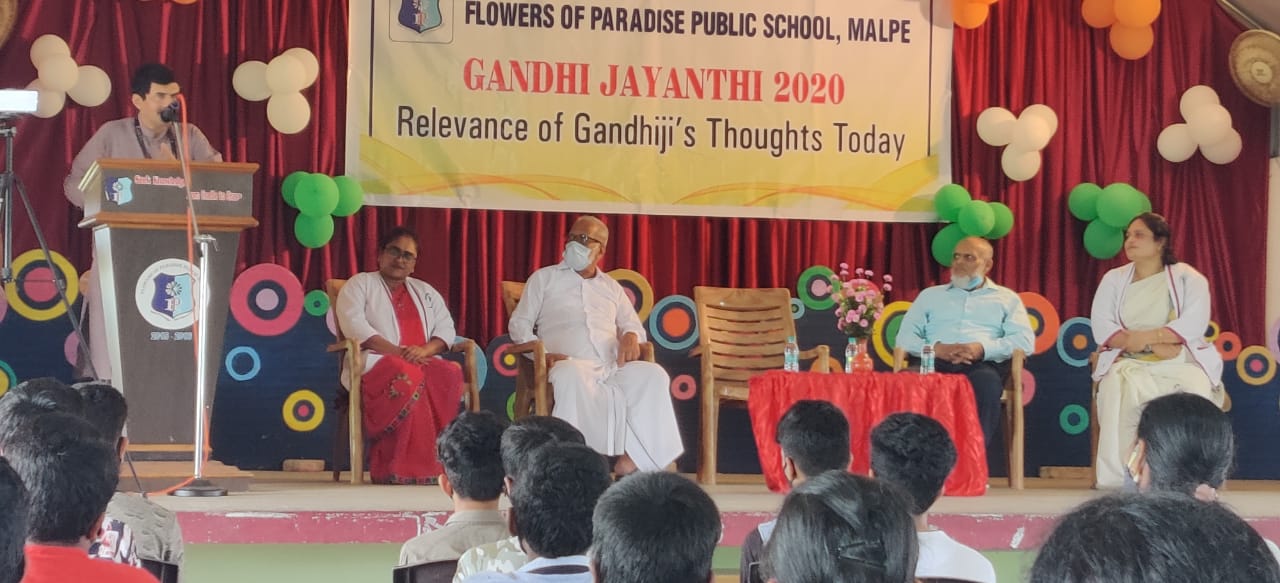 ಮಲ್ಪೆ: ಫ್ಲವರ್ಸ್ ಆಫ್ ಪ್ಯಾರಡೈಸ್ ಪಬ್ಲಿಕ್ ಸ್ಕೂಲ್ ನಲ್ಲಿ ಗಾಂಧಿ ಜಯಂತಿ ಆಚರಣೆ
