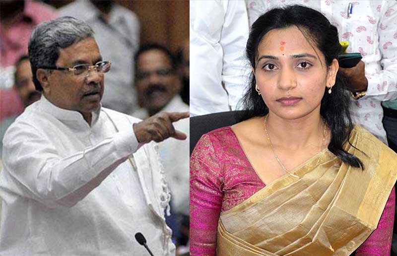 ಆರ್.ಆರ್ ನಗರ ಕಾಂಗ್ರೆಸ್ ಅಭ್ಯರ್ಥಿಯಾಗಿ ಡಿ.ಕೆ.ರವಿ ಪತ್ನಿ ಕುಸುಮಾ ಸ್ಪರ್ಧೆ: ಸಿದ್ದರಾಮಯ್ಯ