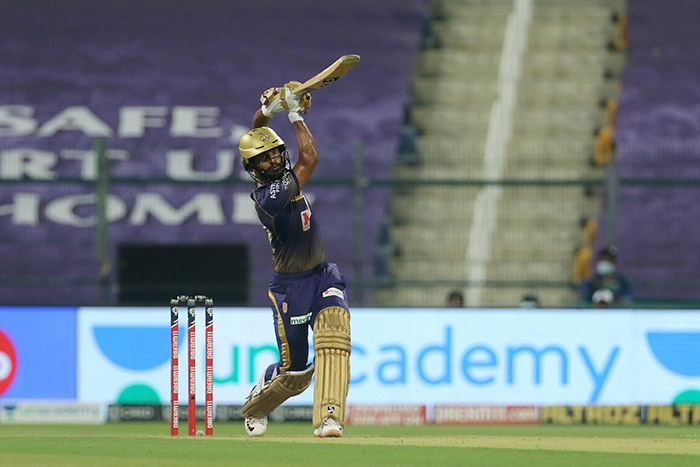 ತ್ರಿಪಾಠಿ ಏಕಾಂಗಿ ಹೋರಾಟ: ಚೆನ್ನೈ ಗೆಲುವಿಗೆ 168 ರನ್ ಗುರಿ ನೀಡಿದ ಕೊಲ್ಕತ್ತಾ