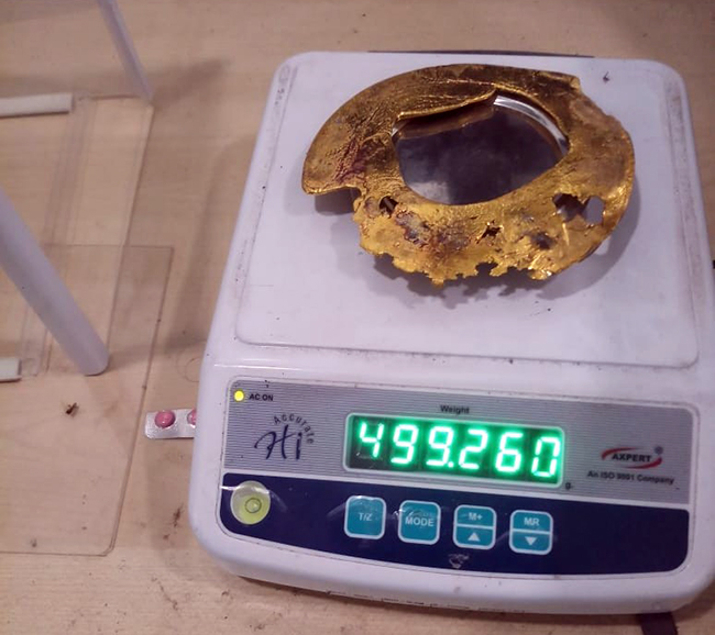 ಮಂಗಳೂರು: 25 ಲಕ್ಷ ರೂ. ಮೌಲ್ಯದ ಅಕ್ರಮ ಚಿನ್ನ ಸಾಗಾಟ ಪತ್ತೆ, ಓರ್ವ ಸೆರೆ