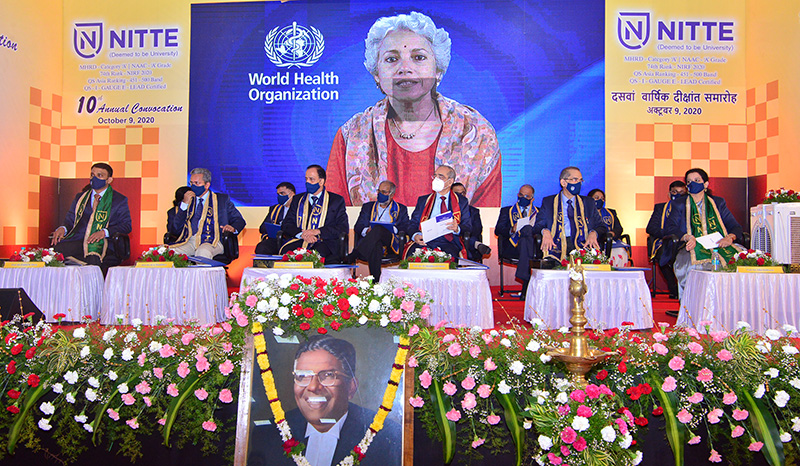 ದೇರಳಕಟ್ಟೆ : ನಿಟ್ಟೆ ವಿವಿ 10ನೇ ಘಟಿಕೋತ್ಸವ