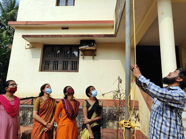 ಕಲಾಬಾಗಿಲು : ಬುರೂಜ್ ಶಾಲೆಯಲ್ಲಿ ಕನ್ನಡ ರಾಜ್ಯೋತ್ಸವ ಆಚರಣೆ