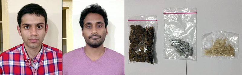 ಡ್ರಗ್ಸ್ ವಿರುದ್ಧ ಮುಂದುವರಿದ ಕಾರ್ಯಾಚರಣೆ : ಮಣಿಪಾಲದ ವೈದ್ಯ ವಿದ್ಯಾರ್ಥಿ ಸಹಿತ ಇಬ್ಬರು ಸೆರೆ