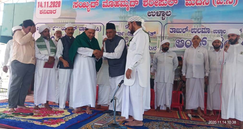 ತಾಜುಲ್ ಉಲಮಾರ ವ್ಯಕ್ತಿತ್ವ, ಬೊಧನೆಗಳನ್ನು ನಾವು ಜೀವನದಲ್ಲಿ ಅಳವಡಿಸಿಬೇಕು : ರಶೀದ್ ಹಾಜಿ