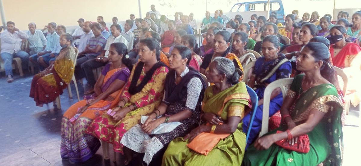 ಕೆರ್ಗಾಲ್: ನರೇಗಾ ಕೃಷಿ ಕೂಲಿಕಾರ್ಮಿಕರ ಸಮಾವೇಶ