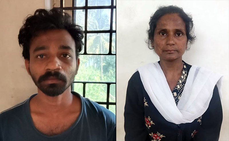 ಅಂತರ್ ಜಿಲ್ಲಾ ಮನೆ, ದೇವಸ್ಥಾನಗಳಲ್ಲಿನ ಕಳವು ಪ್ರಕರಣ : ಆರೋಪಿ ದಂಪತಿ ಸೆರೆ