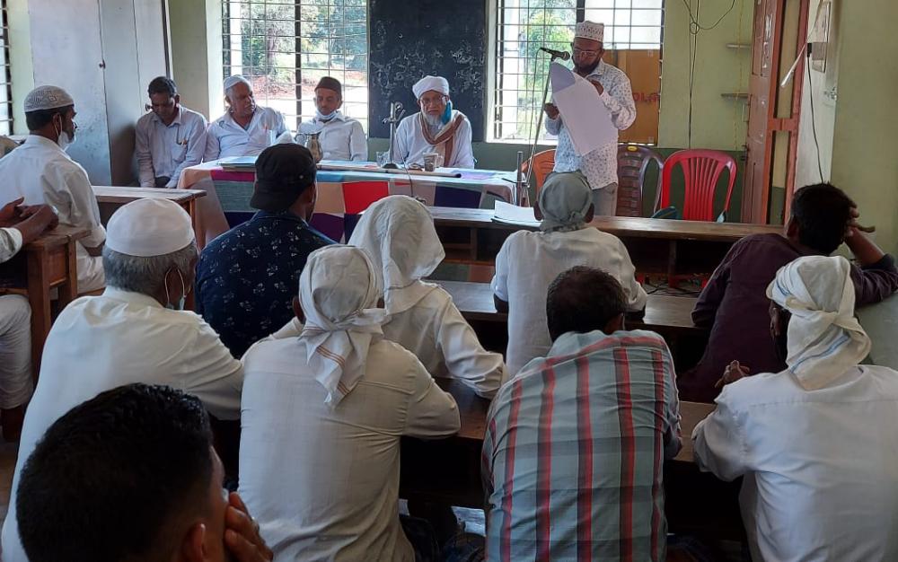 ಬದ್ರಿಯಾ ಜುಮಾ ಮಸೀದಿ ಗಂಟಾಲ್ಕಟ್ಟೆ ಮಹಾಸಭೆ : ನೂತನ ಪದಾಧಿಕಾರಿಗಳ ಆಯ್ಕೆ