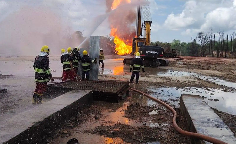 ಐದು ತಿಂಗಳ ಹರಸಾಹಸ ಬಳಿಕ ಅಸ್ಸಾಂ ತೈಲ ಬಾವಿಯ ಬೆಂಕಿ ಆರಿಸಿದ ಸಿಬ್ಬಂದಿ