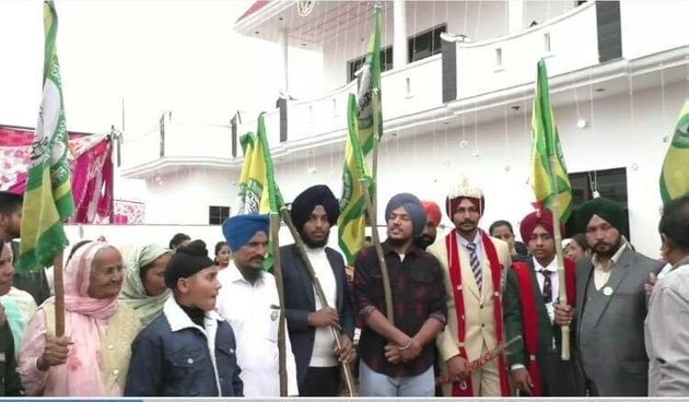 ರೈತನ ಪುತ್ರನ ವಿವಾಹ ಸಮಾರಂಭದಲ್ಲೂ ಕೇಂದ್ರದ ಕೃಷಿ ಕಾನೂನು ವಿರುದ್ಧ ಮೊಳಗಿದ ಘೋಷಣೆ