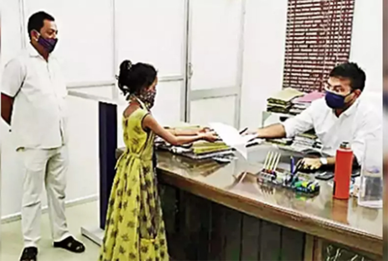 ತಂದೆಯ ವಿರುದ್ಧ ದೂರು ನೀಡಲು 10 ಕಿ.ಮೀ ನಡೆದ 6ನೆ ತರಗತಿ ವಿದ್ಯಾರ್ಥಿನಿ