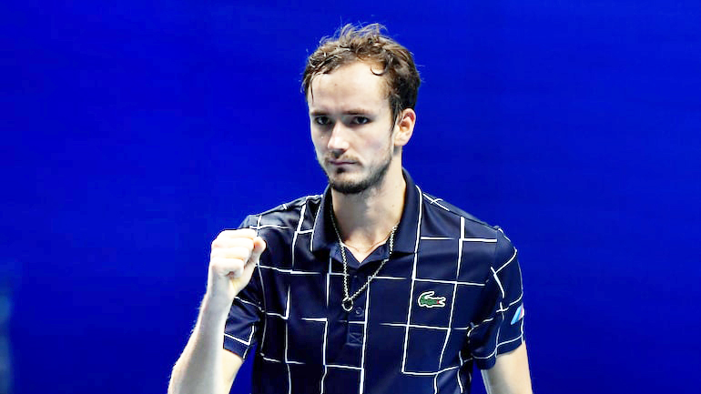 ಮೆಡ್ವೆಡೇವ್ ಗೆ ಮೊದಲ ಜಯ