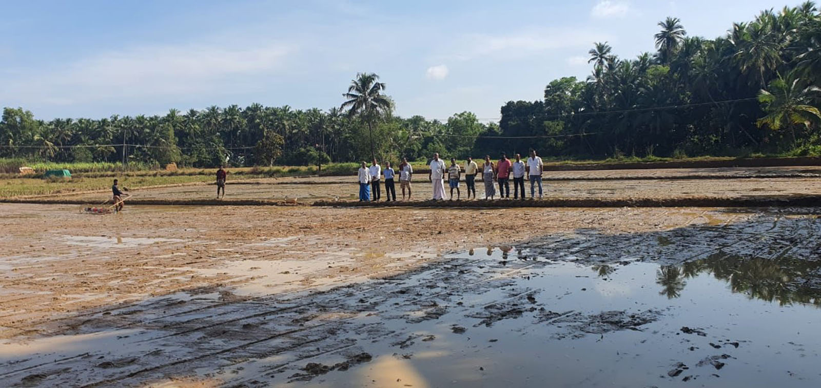 ಕಕ್ಕುಂಜೆ: ಯಂತ್ರದ ಸಹಾಯದಿಂದ ಸುಗ್ಗಿ ಬಿತ್ತನೆ