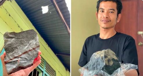 ಮನೆಯ ಛಾವಣಿಗೆ ಅಪ್ಪಳಿಸಿದ ಉಲ್ಕಾಶಿಲೆಯಿಂದ ಕೋಟ್ಯಾಧೀಶನಾದ ವ್ಯಕ್ತಿ !