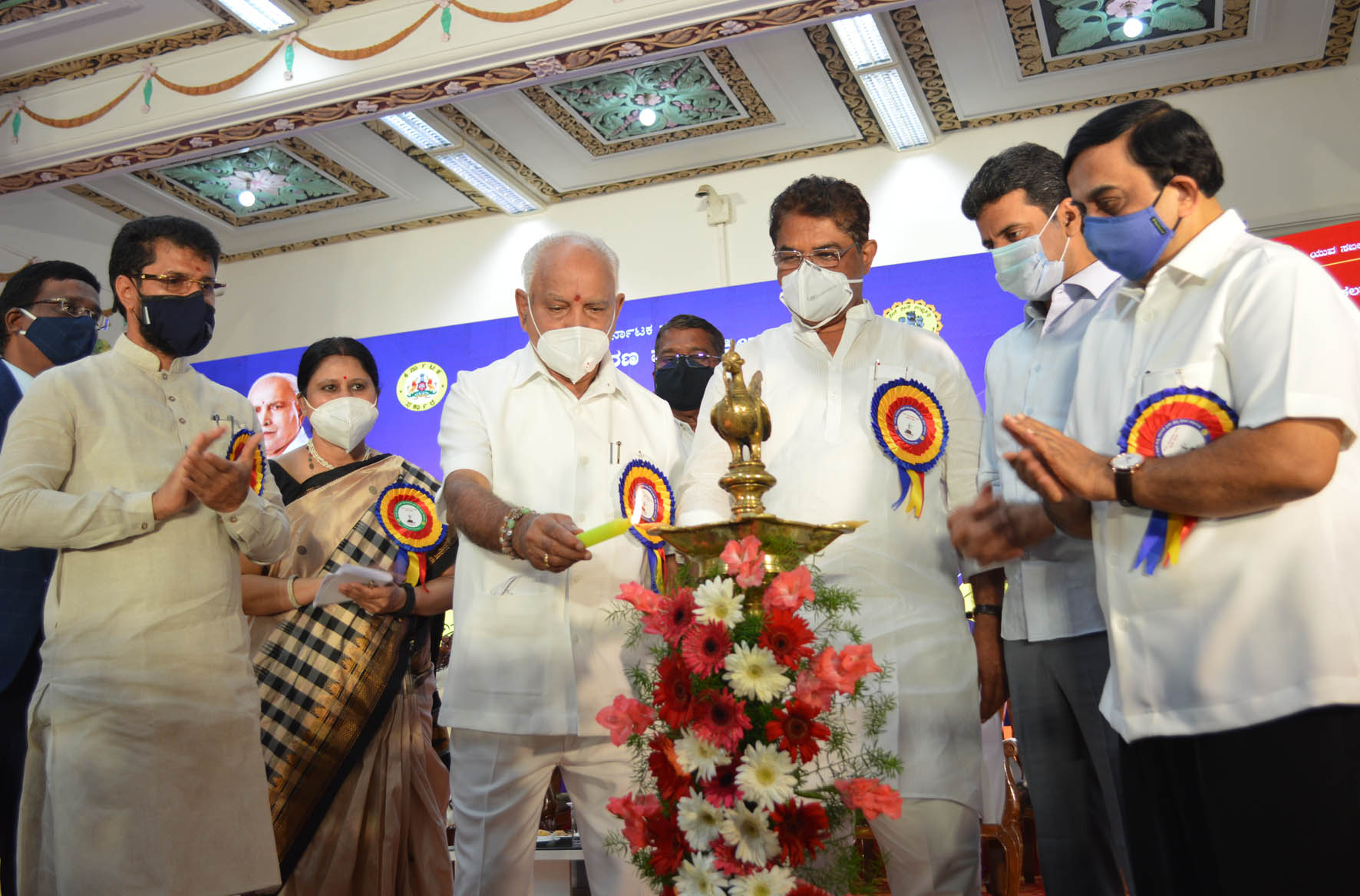 ವಿಶ್ವದಲ್ಲಿ ದೇಶದ ಕೀರ್ತಿ ಬೆಳಗಿಸಲು ಶ್ರಮಿಸಿ: ಕ್ರೀಡಾಪಟುಗಳಿಗೆ ಮುಖ್ಯಮಂತ್ರಿ ಯಡಿಯೂರಪ್ಪ ಕರೆ