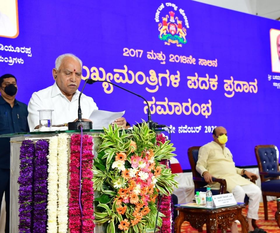 ಸಮಾಜದ ಶಾಂತಿ, ಸುವ್ಯವಸ್ಥೆ ಕಾಪಾಡುವುದು ಪೊಲೀಸರ ಕರ್ತವ್ಯ: ಯಡಿಯೂರಪ್ಪ