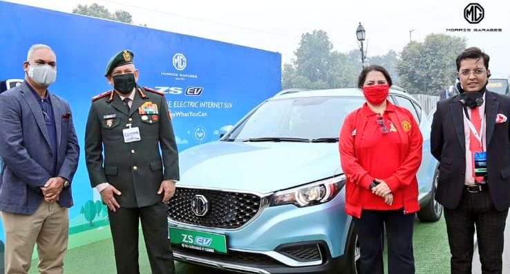 ಚೀನಾ ಮಾಲಕತ್ವದ ಎಂಜಿ ಮೋಟರ್‌ ಕಾರ್ಯಕ್ರಮದಲ್ಲಿ 3 ಸೇನಾ ಪಡೆಗಳ ವರಿಷ್ಠ ಬಿಪಿನ್ ರಾವತ್ ಭಾಗಿ!